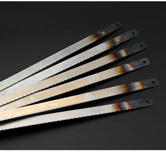 高碳钢锯条手用钢锯条老式粗齿细齿手拉木工锯条迷你高速钢小锯片钢