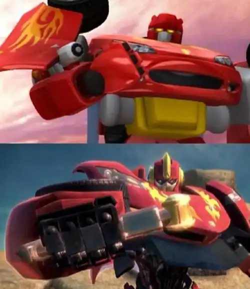 机车族的灵魂人物:老版叫霹雳火,新版叫火雷霆,是洛洛最忠实的部下