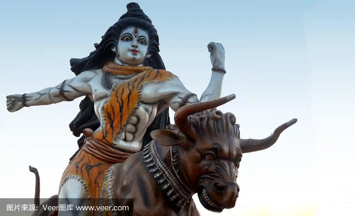 湿婆,印度神像,公牛,偶像,传统