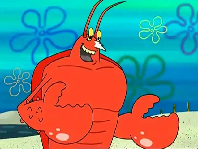 拉里叫醒了砸晕的海绵宝宝,他以为海绵宝宝试救生员!