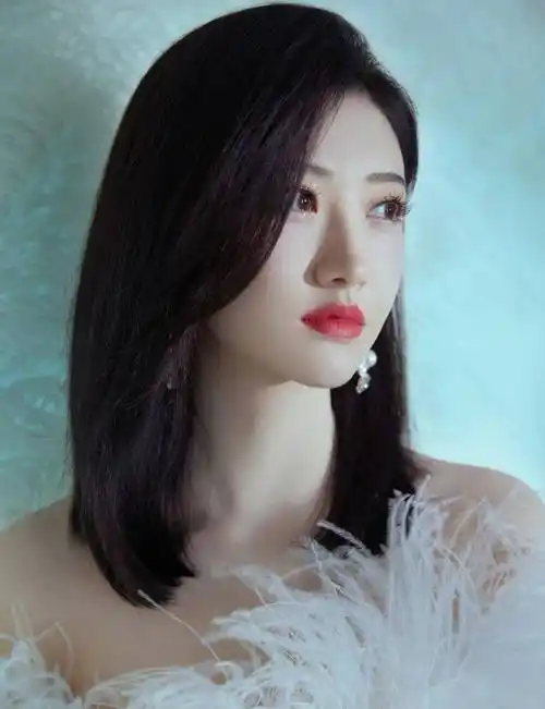 景甜甜美时尚造型美丽端庄小公主