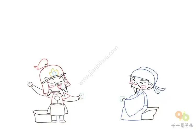 凉州词古诗配画简笔画