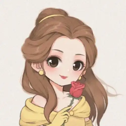 卡通迪士尼公主头像