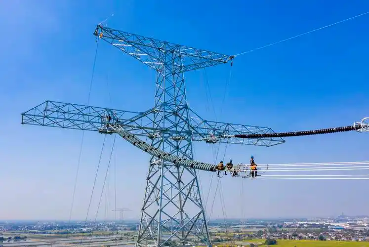 白鹤滩江苏800千伏特高压直流输电工程稳步推进