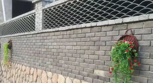 既美观又实用的农家围墙