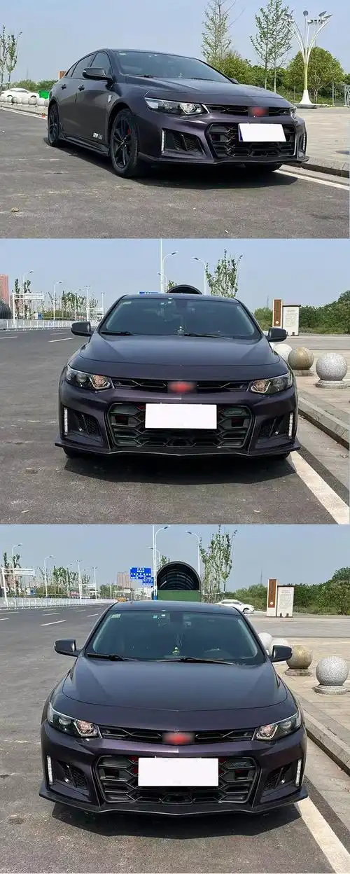 迈锐宝xl改装大包围适用于1622款雪佛兰xl科迈罗zl1前杠加前唇大小