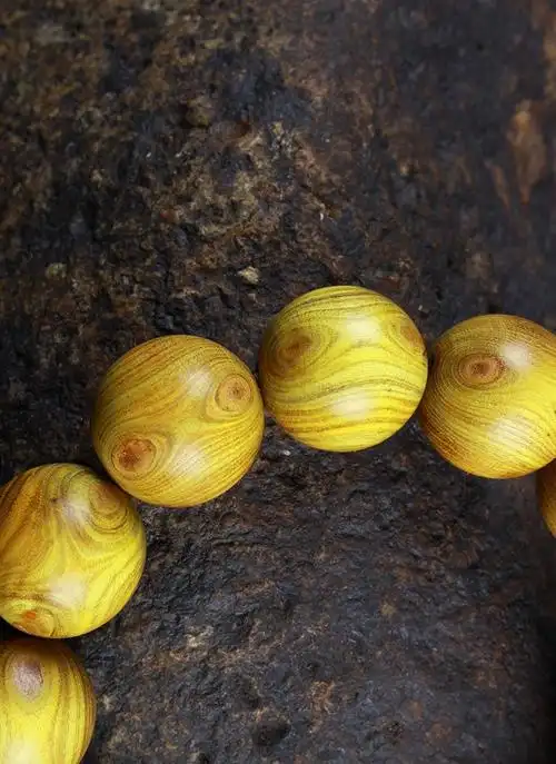 一件代发黄金柚木鬼脸20mm手串对眼佛珠代销18mm手链1.