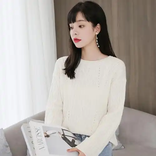 opzc女士针织毛衣