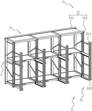 一种汽车零部件模具生产用货架的制作方法