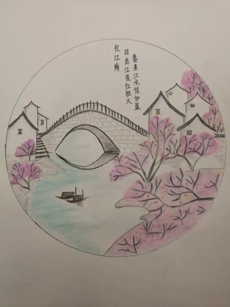 古诗配画:忆江南