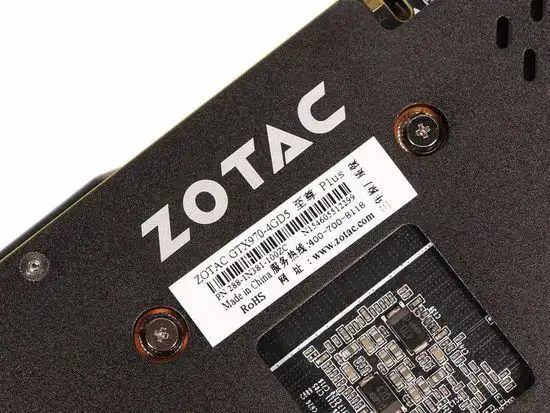 赶超980的强卡索泰gtx970至尊plus图赏