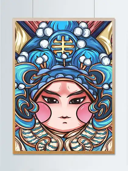 【豫剧卡通人物脸谱】图片免费下载_豫剧卡通人物脸谱素材_豫剧卡通