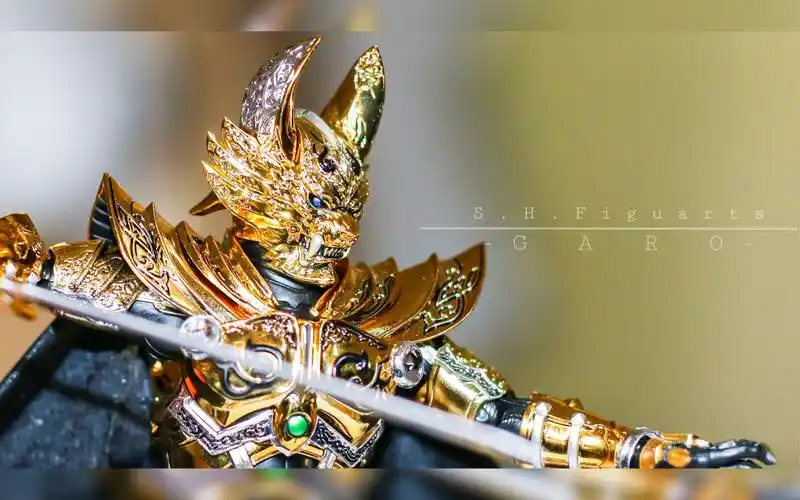 shf真骨雕制法黄金骑士牙狼雷牙