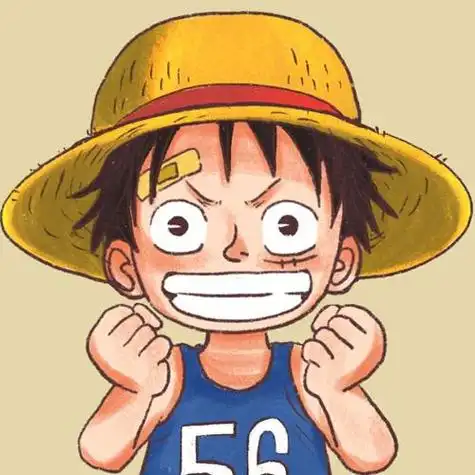 动漫头像海贼王路飞海贼团小时候头像未来的第一海贼团