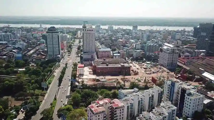 配图为缅甸城市仰光10.