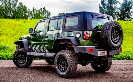 谁说改装后没有质保官方重改的bj40了解一下