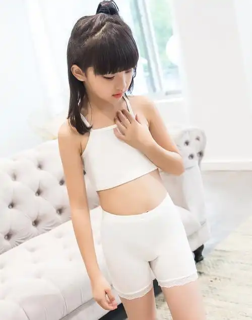 女童内衣小背心发育期儿童纯棉小学生小女孩抹胸吊带短款夏季胸衣