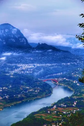 醉美建始二景阳河