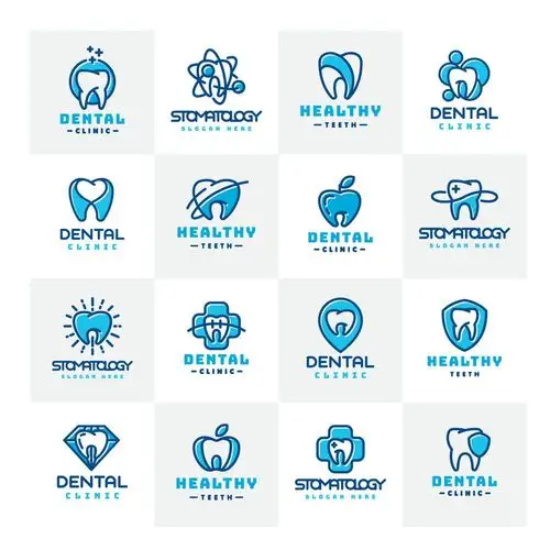 牙科医疗标志 收藏 关键词:牙科医疗标志图片下载,宝石,牙齿logo设计