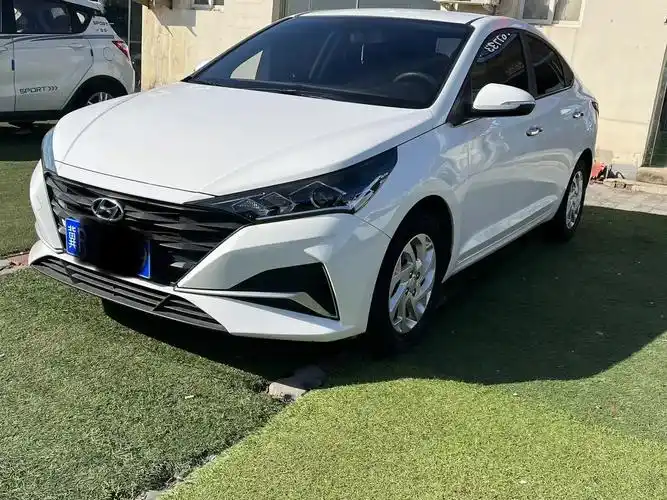 新到家2021年现代悦纳,新改款,1.4排量手动高配,油耗低 - 抖音