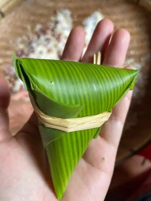 今年端午感觉像是打通了任督二脉,突然就会包三角粽了,开心78#端午