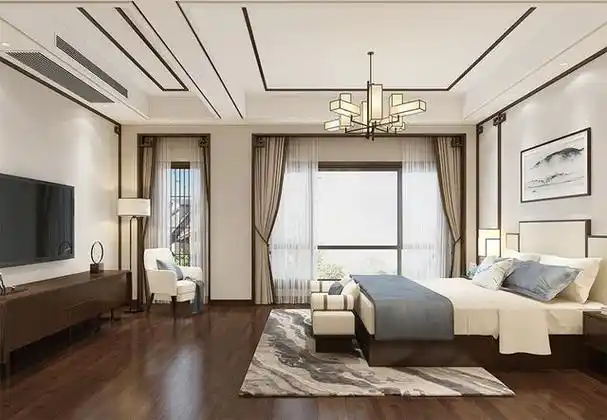 新中式便是其中比较流行的一种,它是古典与现代的结合,既保留了静谧