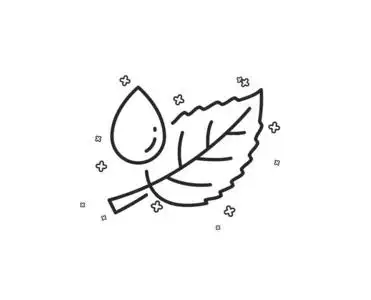 线描画水滴图片