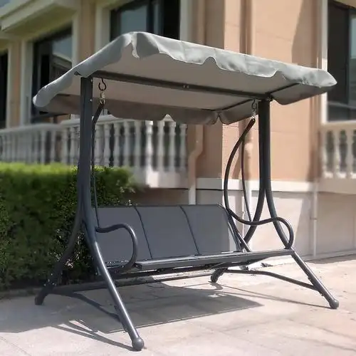 铁艺阳台摇篮椅吊椅户外秋千椅家用双人室外摇摇椅室内庭院荡秋千