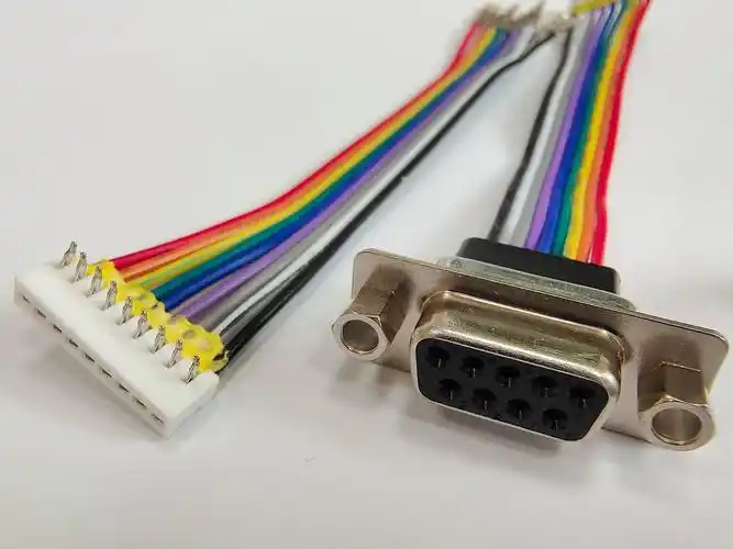 端子线束d-sub电子线排线加工厂生产线工业新能源的图片