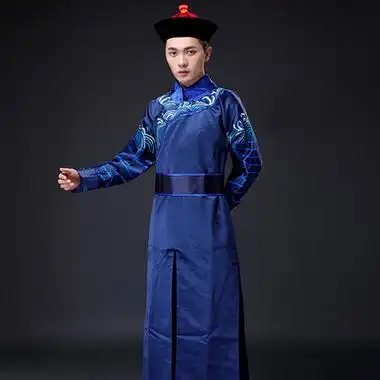 影视古装清朝男士太监服公公服服装宫廷大内侍卫随从总管服演出服