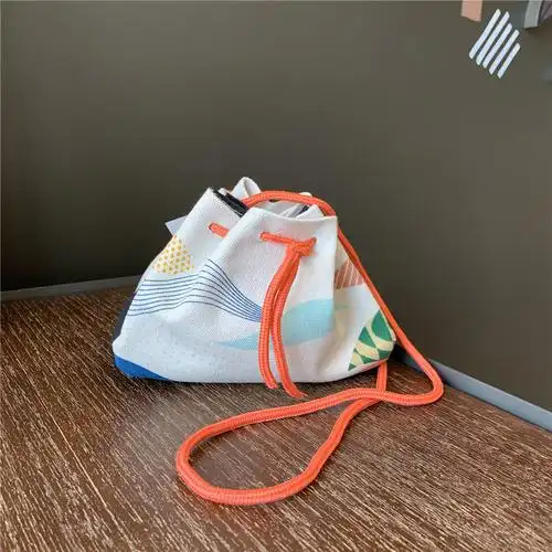 粽子星巴克2019星冰时尚单肩双肩帆布背包斜挎购物袋