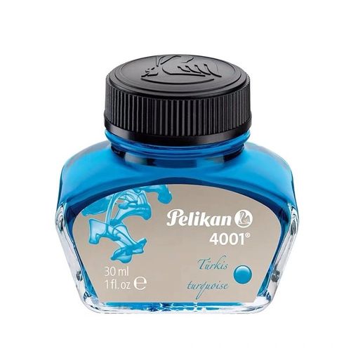 德国百利金pelikan进口墨水4001非碳素钢笔墨水 天蓝色30ml