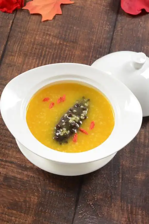 养生小米海参汤    68