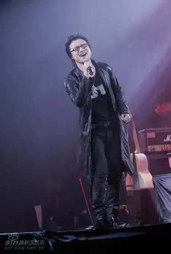 图文汪峰北京演唱会汪峰献唱经典