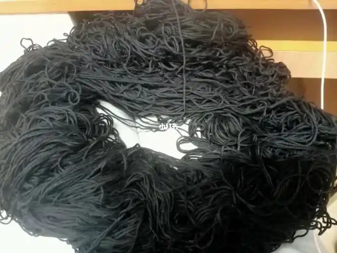 救命,这种不小心弄乱的线圈要怎么整理,线头都找不到了#毛线编织