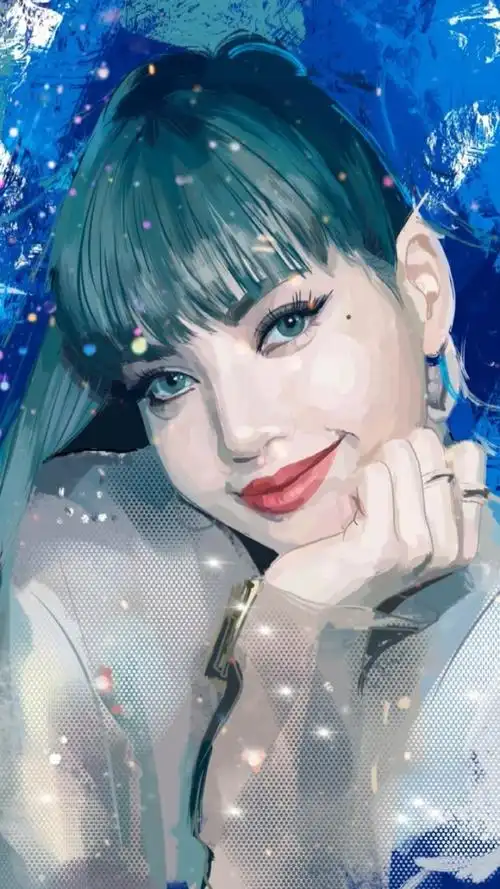 【手绘/lisa】看灵魂画手表白爱豆 lisa加油,早日康复