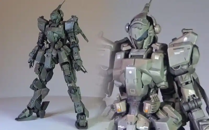 【高达魔改】陆战百式来袭,战术风格改造才是你们的菜_哔哩哔哩_bili