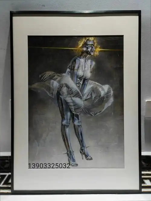 日本当代艺术家;空山基#艺术 #版画 #空山基 #油画  - 抖音