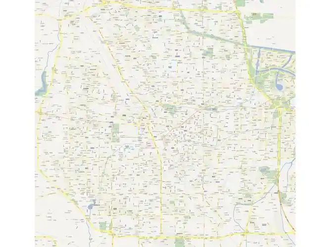 郑州市三环以内城区地图