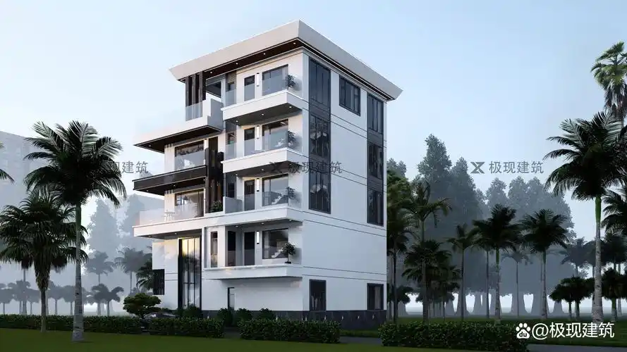 广东湛江丨五层现代风格自建别墅