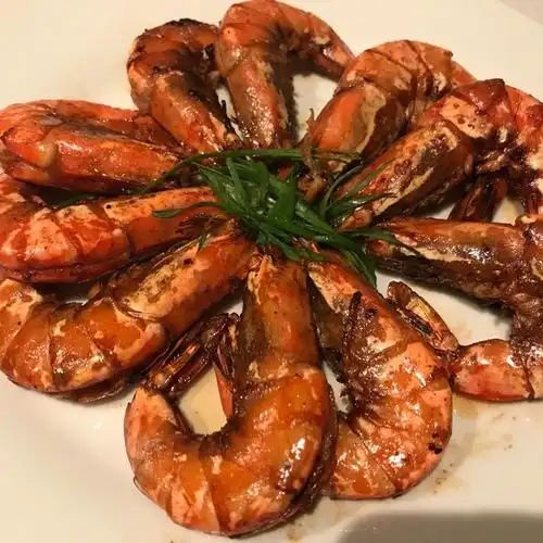 cici2019做的豉油皇煎虾