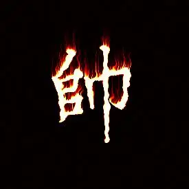 是汉字"帅"的.谁能帮我弄一个