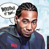 卡通头像nba莱昂纳德【点击鼠标右键下载】