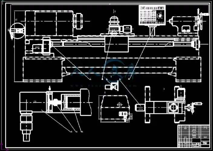 734 用微机数控系统改造c6132型车床设计【优秀含4张cad图 开题报告
