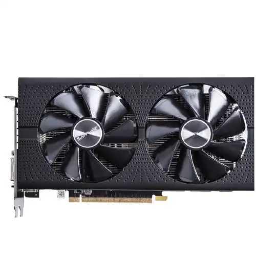 sapphire 蓝宝石 rx 580 2048sp 8g d5 白金版 oc 显卡 8gb 黑色