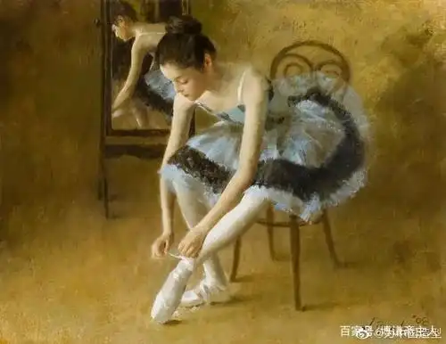 动人的芭蕾少女——画家joseph bowler人物油画作品