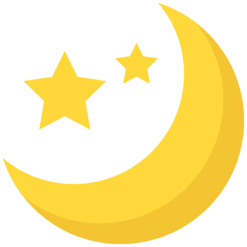 月亮与星星图片