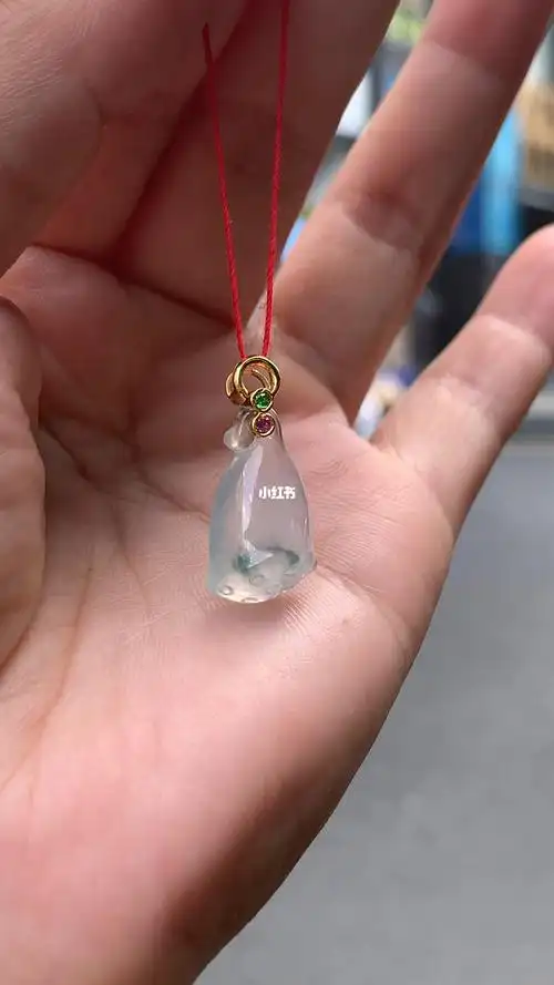 冰糖通透莲蓬翡翠吊坠女款项坠现货