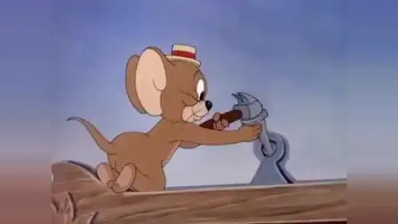 猫和老鼠:城市太险恶,杰瑞:来汤姆亲一个!