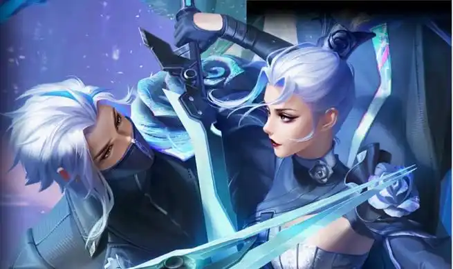 兰陵王花木兰这恩爱秀的#王者荣耀双兰情人节限定##兰陵王情人节限定